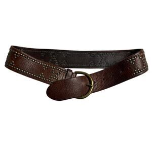 Banana Republic Studded Small 116872 Leather Belt Women's 35.3"
